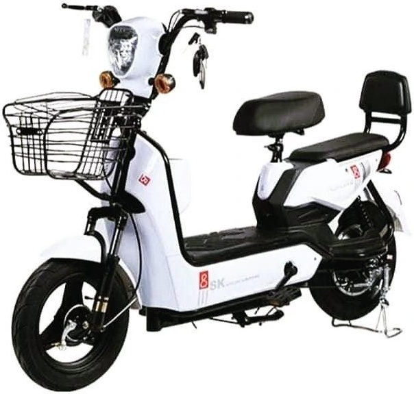 Купить Электровелосипед SK8 SK-08 14 дюйм 2023 17 дюймов белый в Алматы ...
