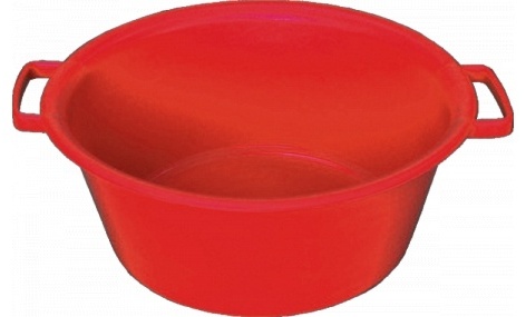 PLASTIKA таз Р142 Красный 8 л