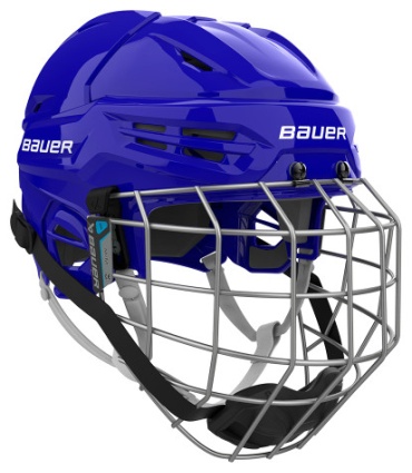 Bauer S24 RE-AKT 55 с маской голубой S