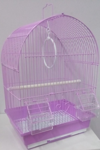 Клетка металл, пластик 30 см x 20 см x 40 см