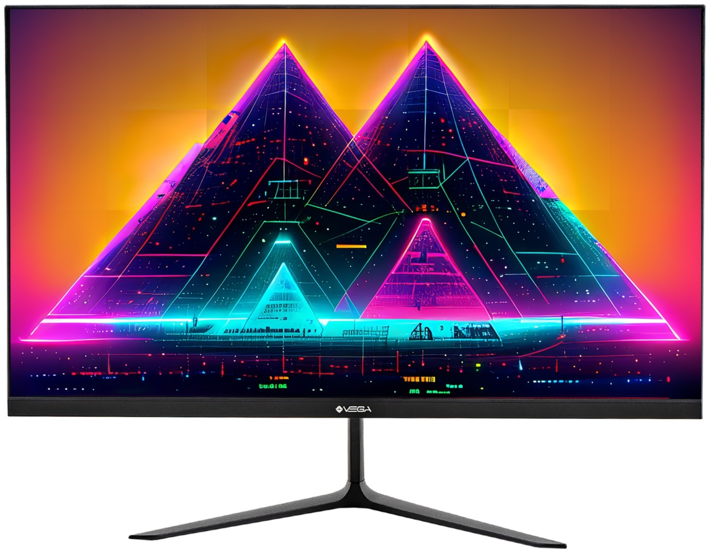 Монитор 23.8" Vega VHF238-75CB черный