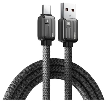 Кабель Remax USB 2.0 (M), USB TypeC (M), 1.2 м, RC-C158 черный