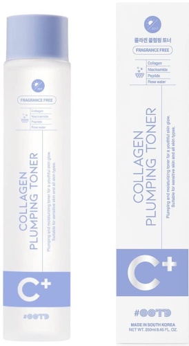 OOTD тонер Collagen Plumping 250 мл