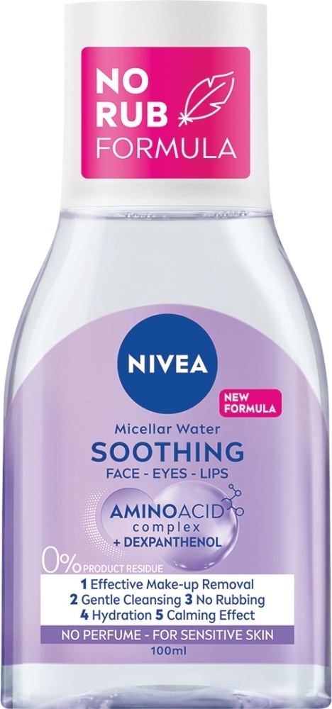 NIVEA Soothing Aminoacid мицеллярная вода 100 мл