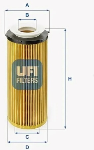 UFI масляный 2509600