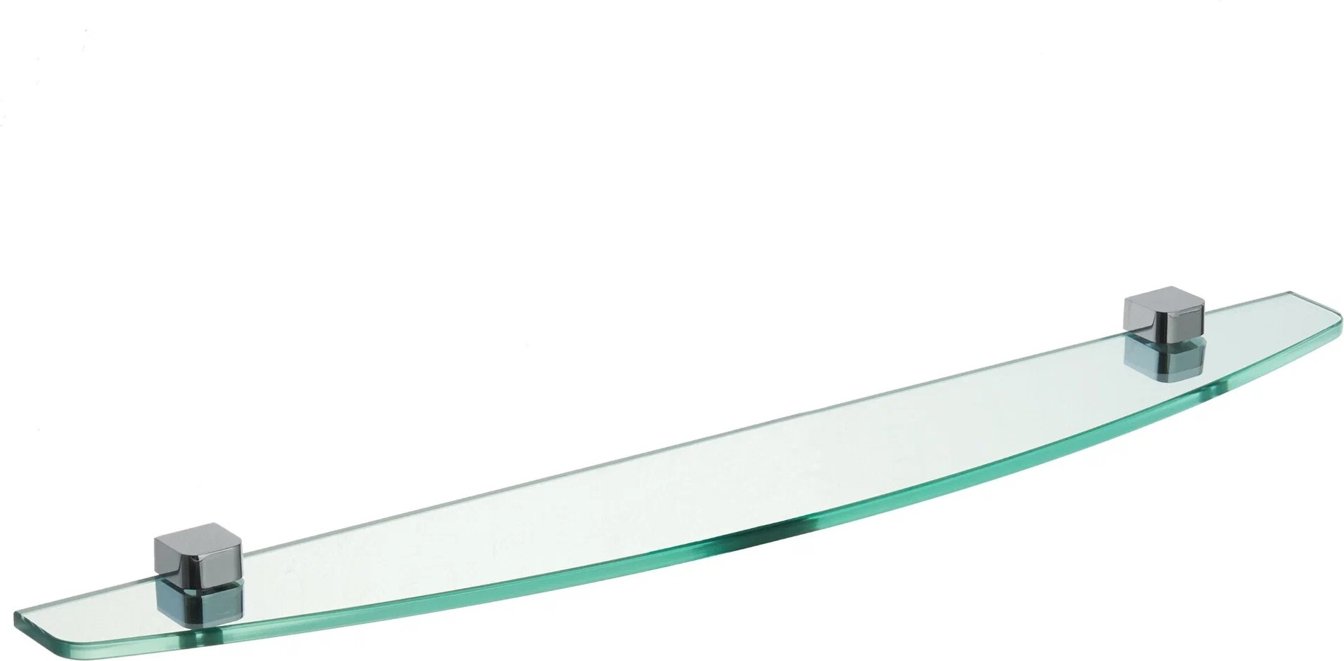AQUATON полка 1A124803SE010 1 шт, металл, стекло