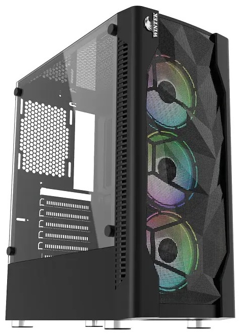 Корпус Wintek Mistral D532-B TG черный
