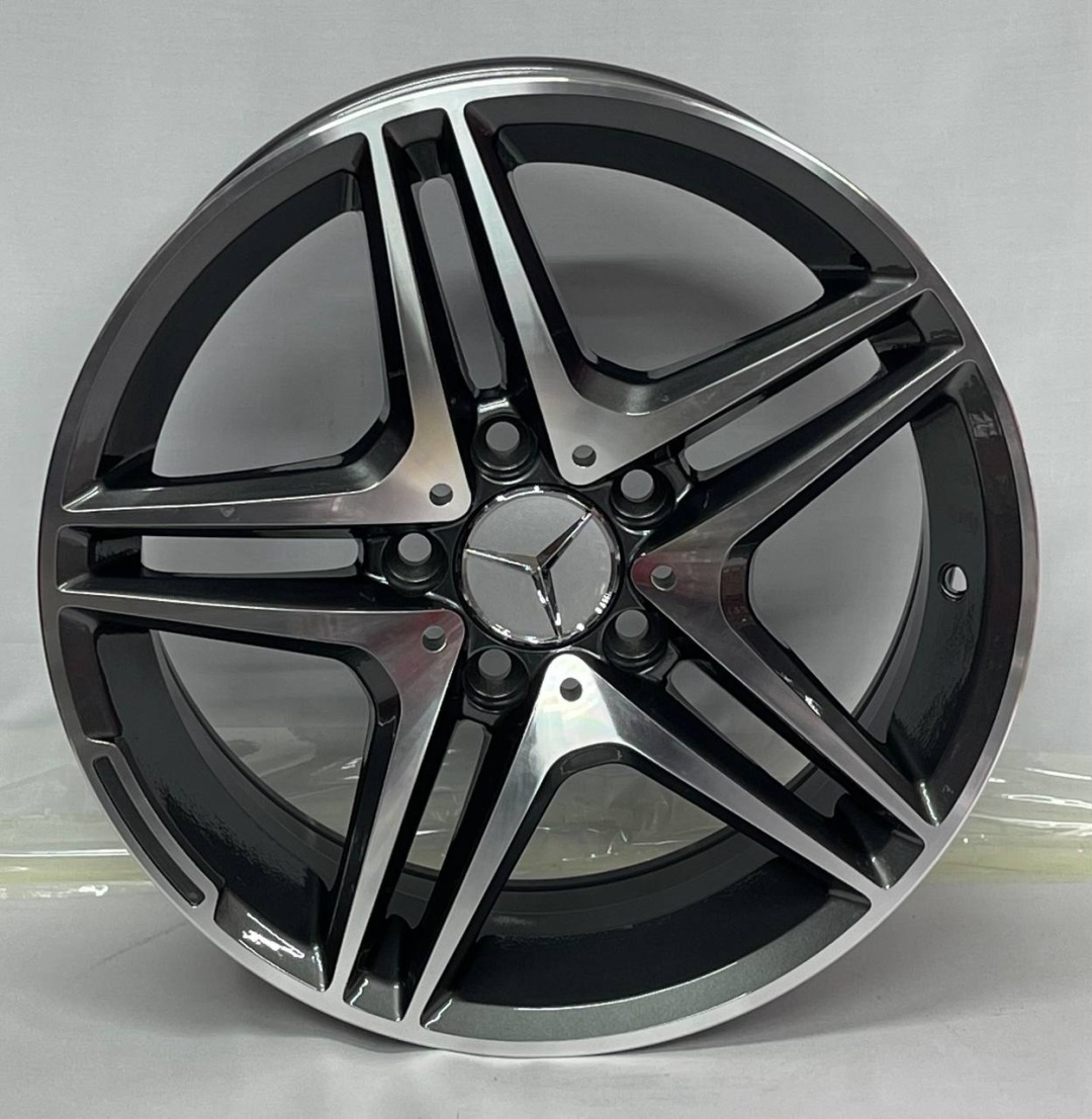 DIVAD 1239 8.5/9.5x20/5x112 D66.45 ET35 4 диска серый, серебристый