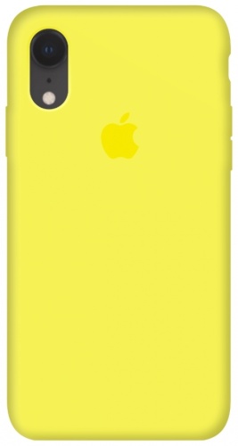 Чехол для Apple iPhone Xr желтый