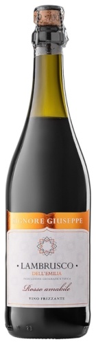 Игристое вино Signore Giuseppe Dell' Emilia полусладкое 8% 0.75 л