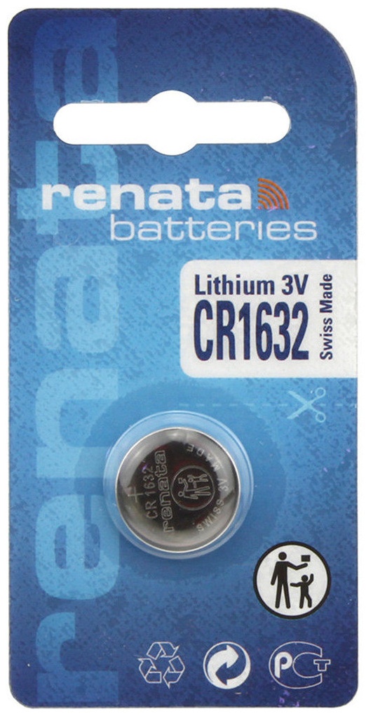 Купить Батарейка CR1632 Renata 1 шт в Алматы – Магазин на Kaspi.kz