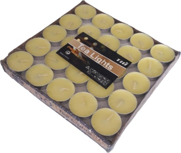Декоративная свеча Круглые белые Tiu Tea Lights 635505 0.8 см, 50 шт