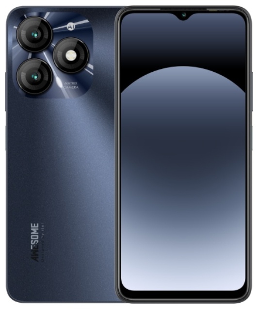 Смартфон Itel Awesome A70 4 ГБ/256 ГБ черный