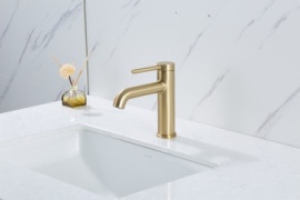 Смеситель для раковины (умывальника) Gappo G1006-3 , однозахватный