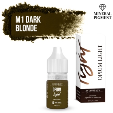 AS COMPANY Opium light пигмент М1 Dark Blonde 6 мл
