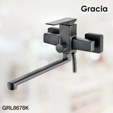 Смеситель для ванны с душем Gracia GRL8678K, однозахватный