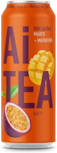 Напиток Ai Tea зеленый чай манго/маракуйя 0.45 л