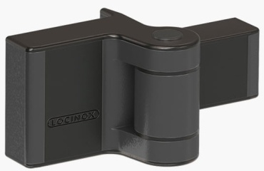 Петля накладная Locinox 107х45мм PUMA 9005 универсальная