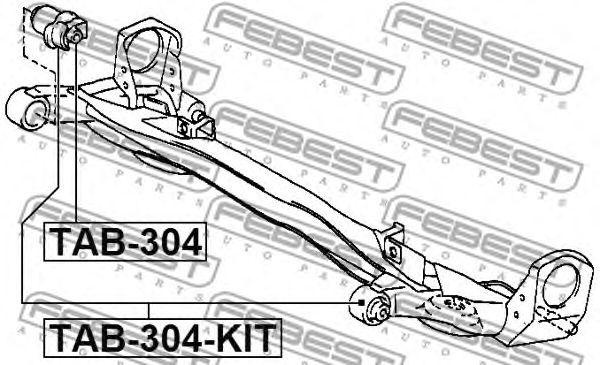 FEBEST сайлентблок TAB-304-KIT