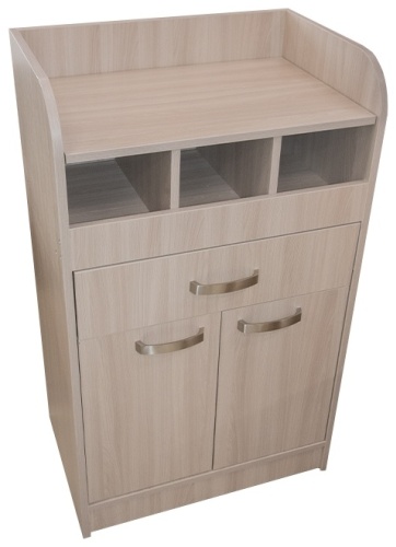 Комод ZETA КУЛ-00551/1, 60x40x100 см, коричневый