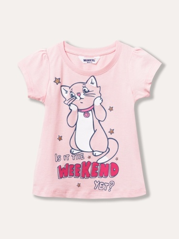 Футболка Winkiki розовый