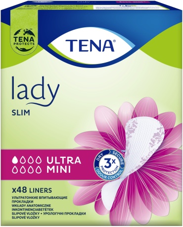 TENA прокладки ежедневные Lady Slim Ultra Mini 48 шт