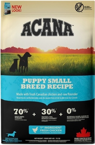 Acana Puppy Small Breed для щенков мелких пород 2 кг