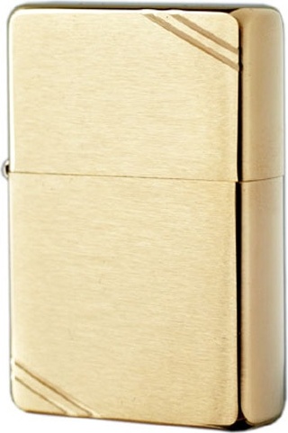 Zippo бензиновая зажигалка 240, латунь