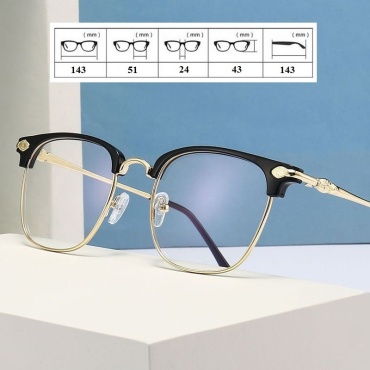 Elite Optical N.K.Karl корригирующие минусы с футляром золотистый -1.25