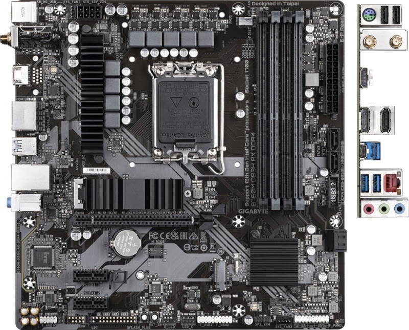 Материнская плата GIGABYTE B760M DS3H AX DDR4