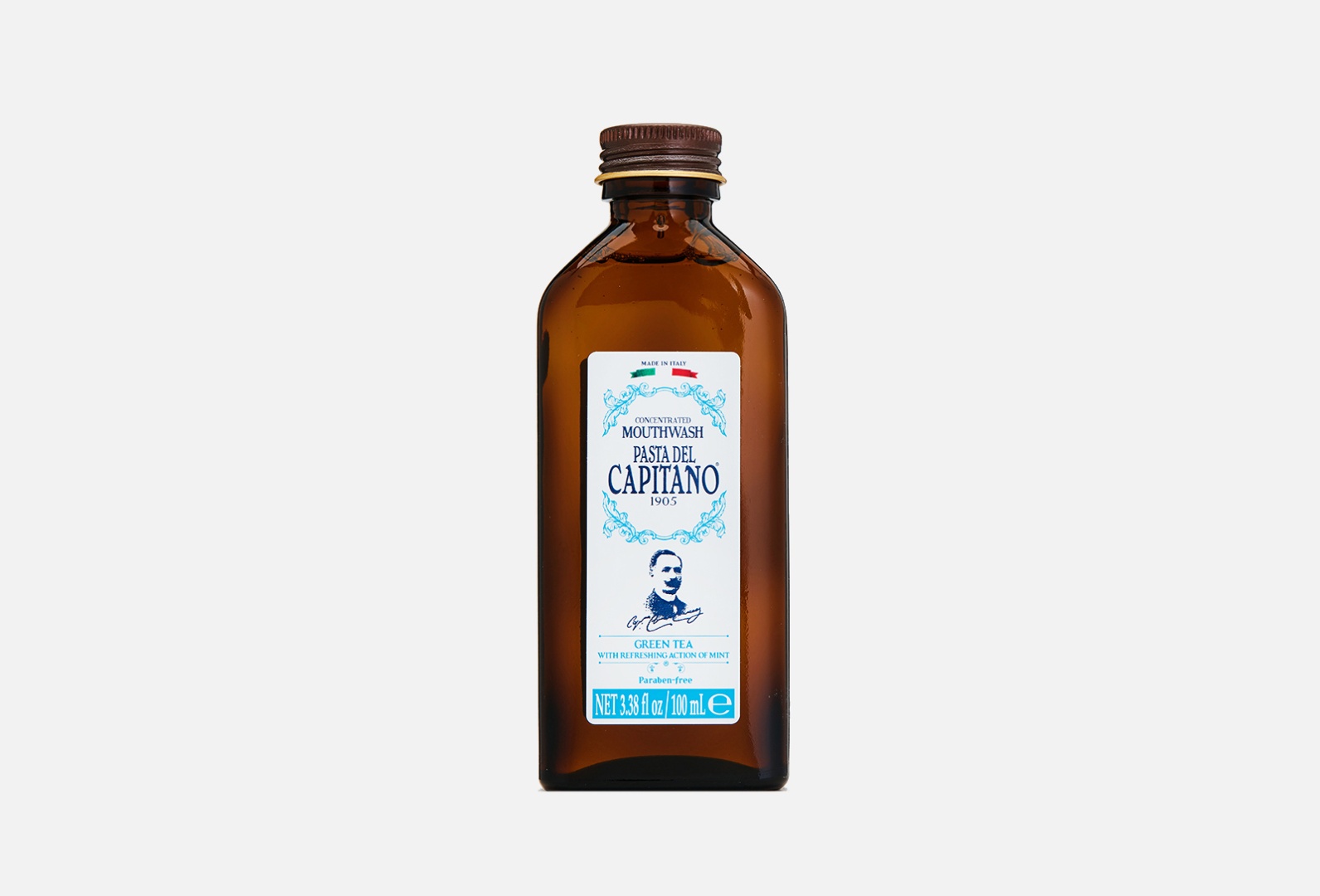 Pasta del Capitano Green Tea ополаскиватель нейтральный 100 мл