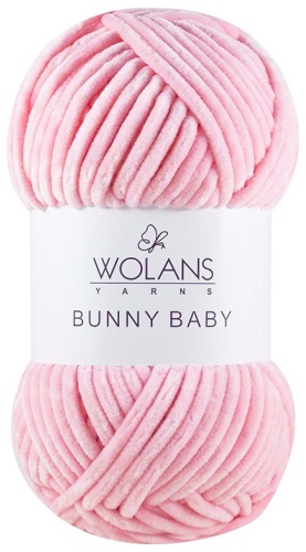Моток WOLANS Bunny baby 100-05 Нежно розовый 120 м 100 г