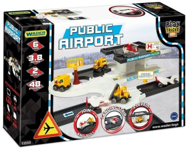 Конструктор Wader Public Aeroport 53550, деталей 16 шт
