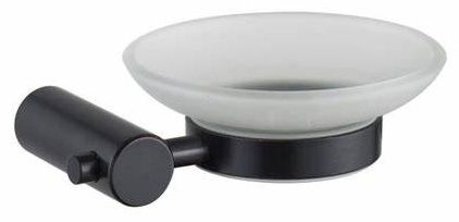 Haiba мыльница HB8402-7 1 шт, нержавеющая сталь, стекло