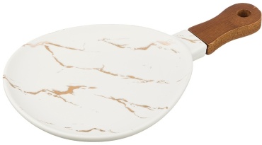 Lefard блюдо 412-121 1 шт, дерево, фарфор