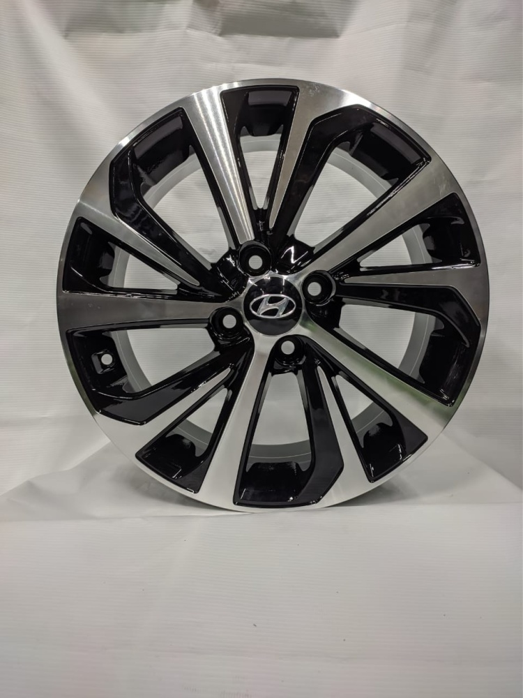 Kipardo 31465 6.5x16/4x100 D67.1 ET45 черный, серебристый