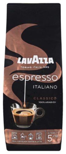Кофе Lavazza Caffe Espresso зерновой в пакете 250 г