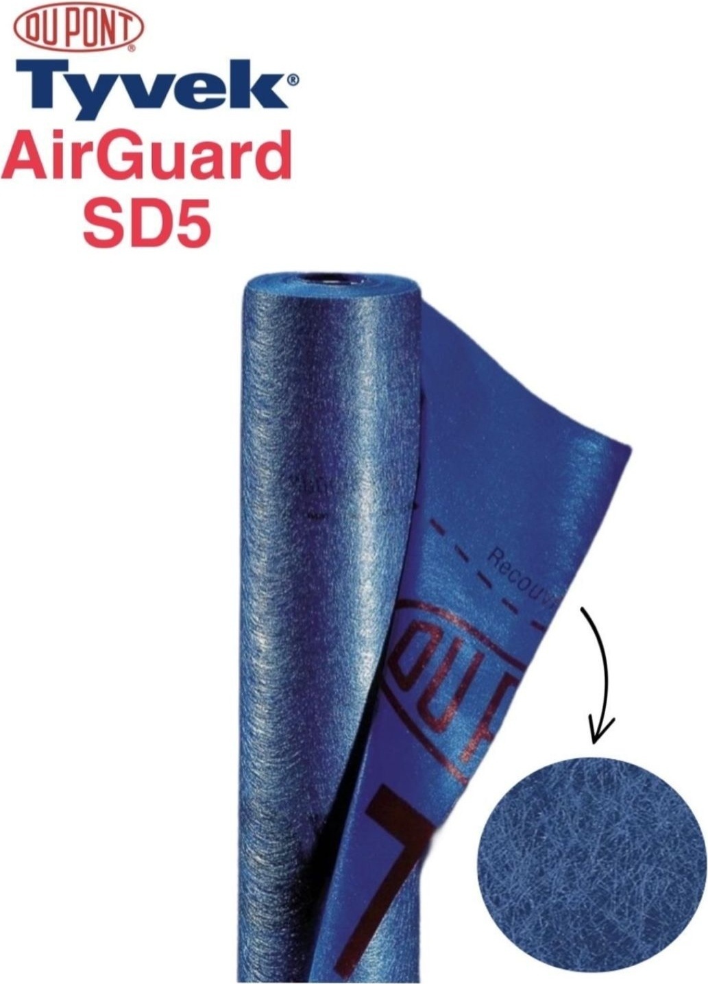 Dupont рулонная гидроизоляция 1.5х50 м