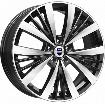K&K Марвел 7.5x19/5x114.3 D67.1 ET35 4 диска черный, серебристый