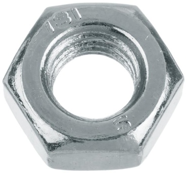 Гайка шестигранная M10 5 шт