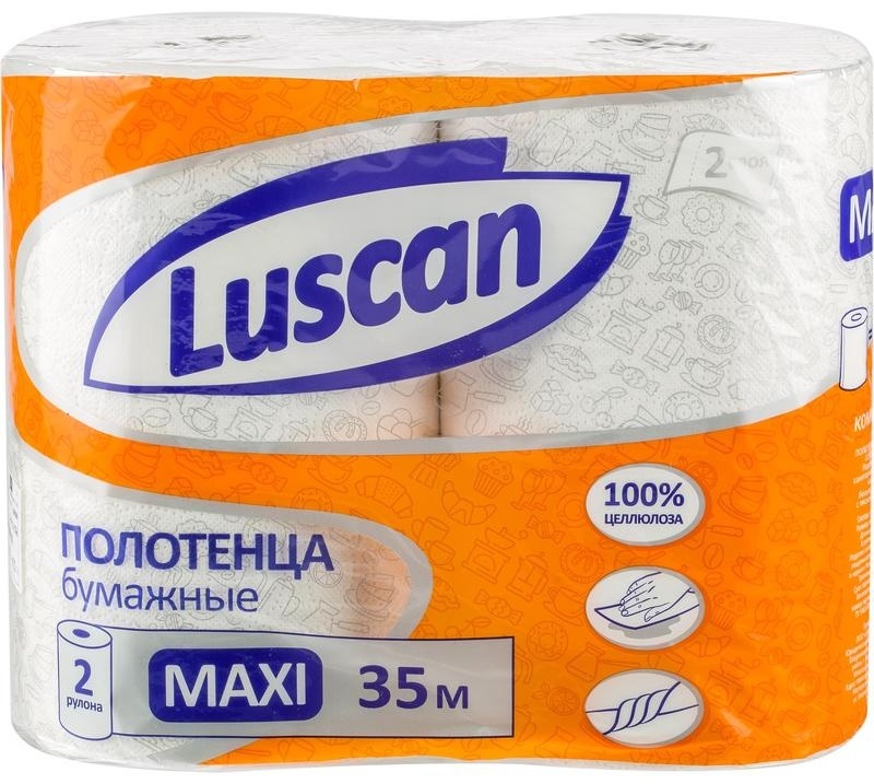 Бумажные полотенца Luscan 880887 2 шт