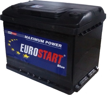 Eurostart 6CT-62Ah +/-