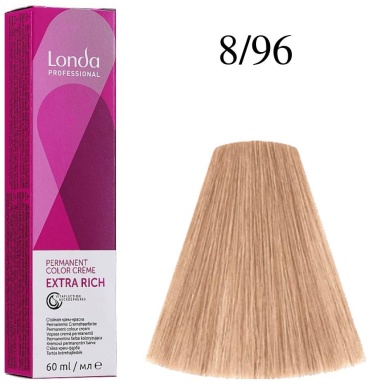 Londa Professional Extra Rich 8/96 светлый блонд сандрэ фиолетовый крем-краска 60 мл