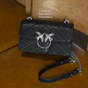 Сумка кросс-боди Leather экокожа черный