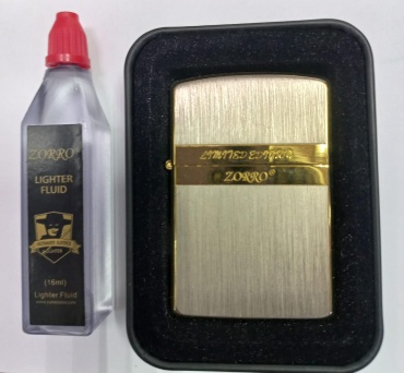 Zippo бензиновая зажигалка Ab34, металлический сплав