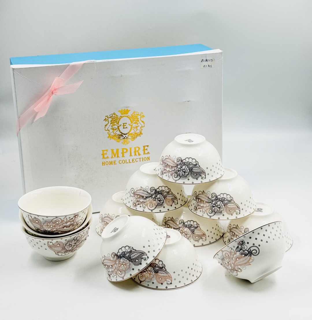 Сервиз на 12 персон EMPIRE , предметов: 12, чайный, керамика