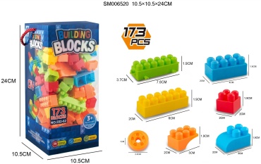 Конструктор DIY Building blocks 552-62, деталей 173 шт