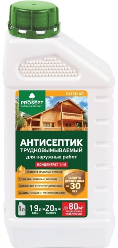 Антисептик PROSEPT Exterior бесцветный 1 л