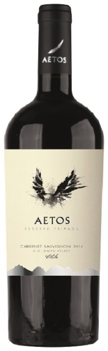 Вино Aetos Reserva Privada Cabernet Sauvignon сухое красное 13.5% 0.75 л