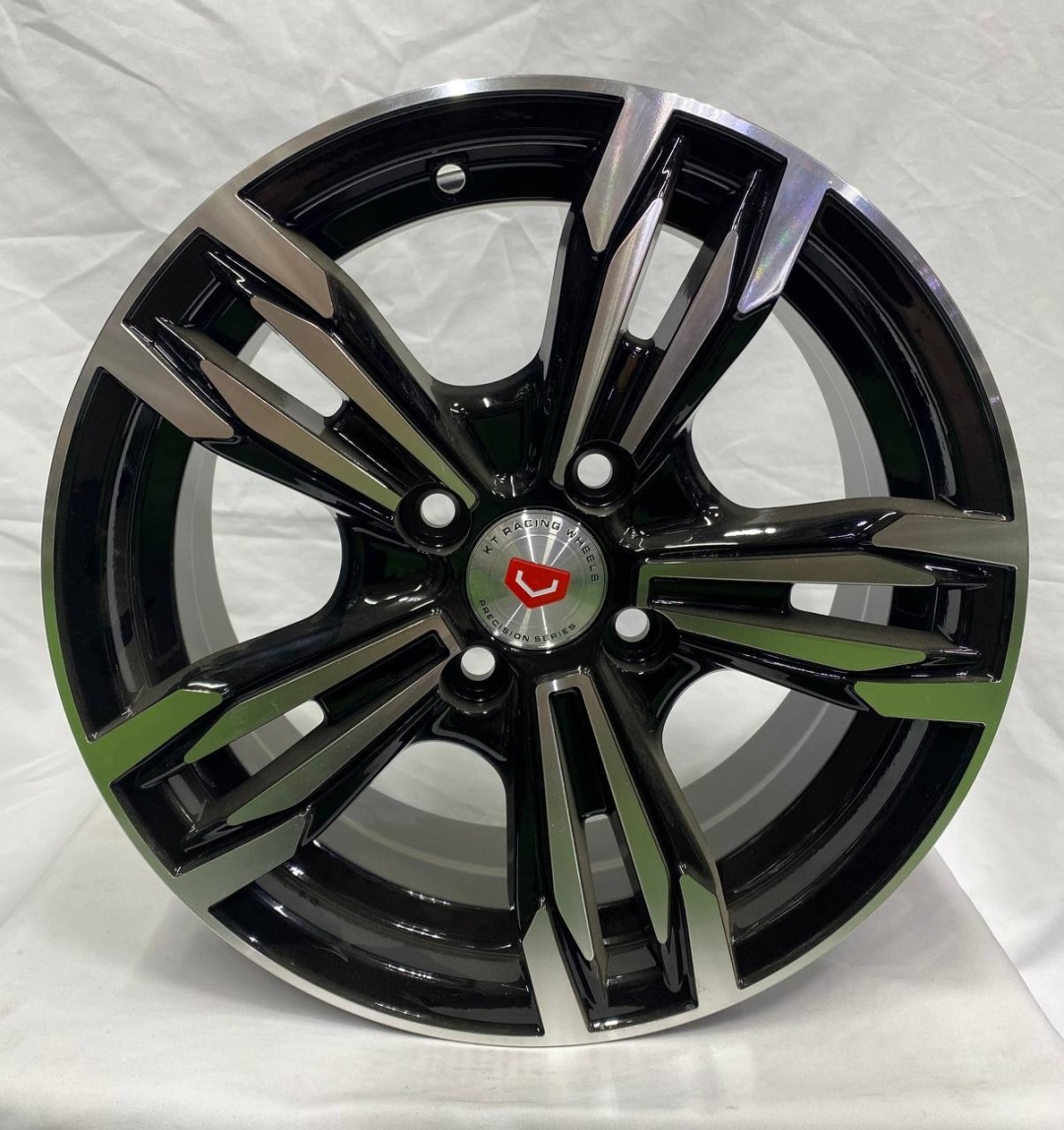 DNS GYH985 6x14/4x100 D67.1 ET35 черный, серебристый